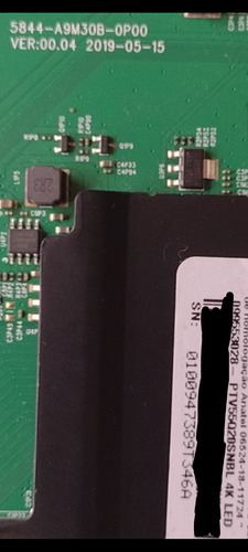 Placa Principal Philco Ptv55q20snbl((defeito))ler Descrição (Usado)