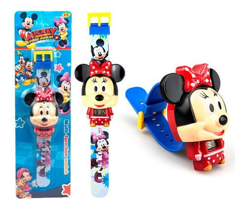 Reloj Minnie Digital + Estuche Dayoshop