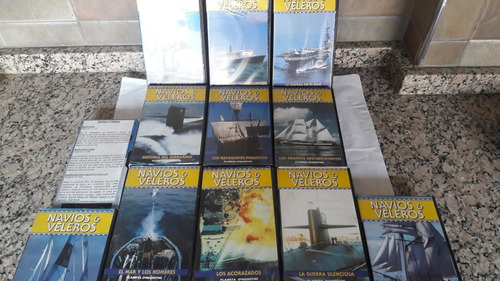 Coleccion  Navios Y Veleros Videos Vhs Planeta Deagostini