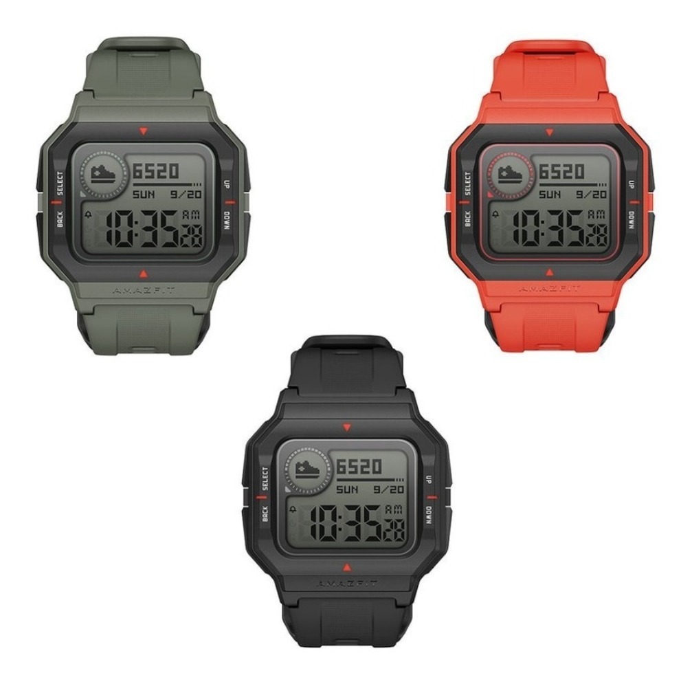 Relógio Smartwatch Xiaomi Amazfit Neo Estilo Casio-lacrado | Frete grátis