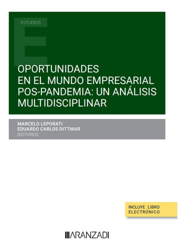 Libro Oportunidades En El Mundo Empresarial Pos Pandemia:...