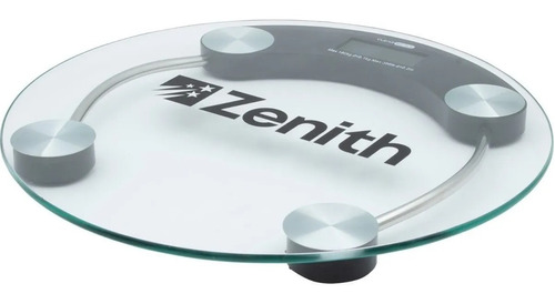 Balanza Digital Personal Zenith Clear Scale 180kg Vidrio