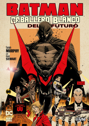 Ovni Batman : Caballero Blanco Del Futuro Dc Black Label !!
