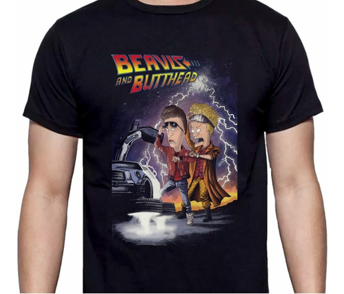 Beavis And Butthead - Back To The Future - Series - Polera