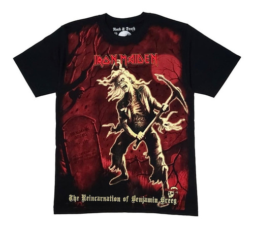 Playera Rock Iron Maiden The Reincarnation Of Benjamin Breeg