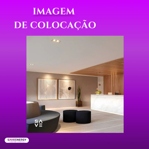 Spot Recuado Duplo Par20 Save Energy Para Embutir 100 Pçs