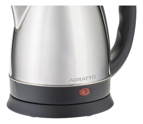 Chaleira elétrica Agratto CE inox 127V 1.8L