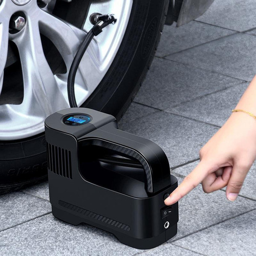 . Inflador De Neumáticos Digital Inalámbrico Con Luz