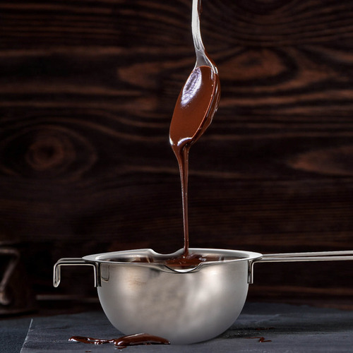 Maceta Grande Para Derretir Chocolate Con Tapa