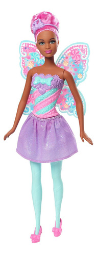 Barbie Dreamtopia Fairy Candy Muñeca, Color Rosa