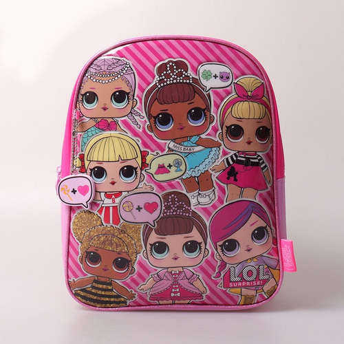 Mochila Espalda Lol Surpise 12 Pulgadas Escolar Jardin