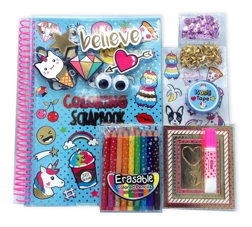 Imagen 2 de 10 de Witty Girls Selfie Album Scrapbook Deco Diy Washi Tape 326