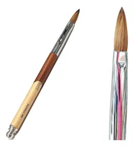 Comprar Pincel 100% Kolinsky N8 Profesional Uñas Esculpidas Pn