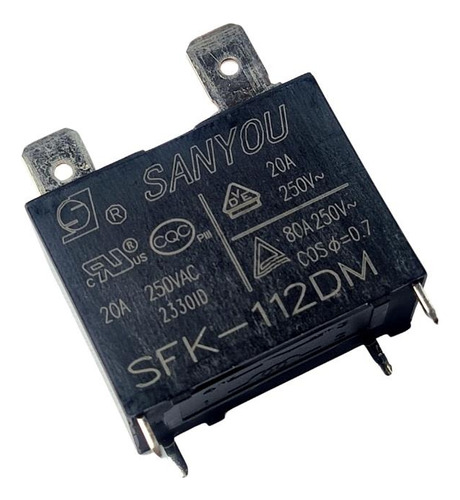 Relé De Aire Acondicionado Nevera Sanyou Sfk-112dm 20a 250v