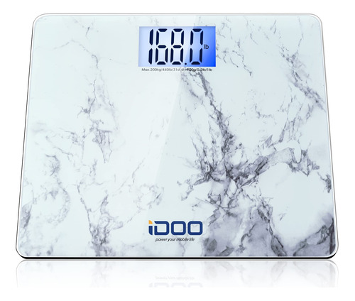 Idoo Digital De Alta Precisión Báscula De Baño 440lb 200.