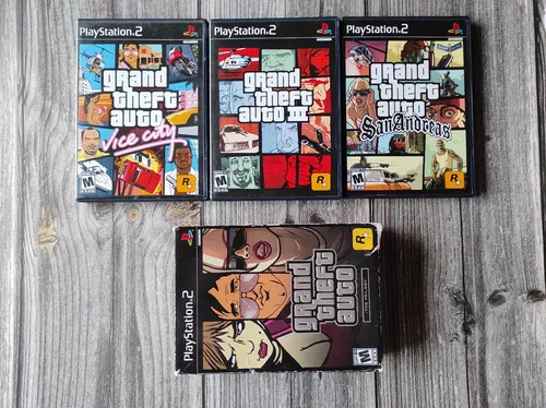 Jogo Gta Grand Theft Auto San Andreas Para Playstaion 2 em