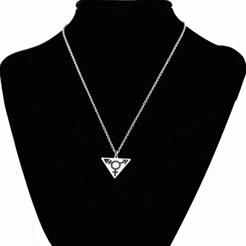 Myospark Symbol Transgender Lgbt Gay Triangle Colgant Ftm