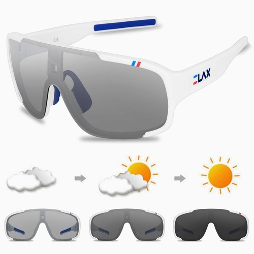 Imagen 2 de 8 de Gafas Ciclismo Filtro Uv400 Deportivas Fotocromáticas Pro