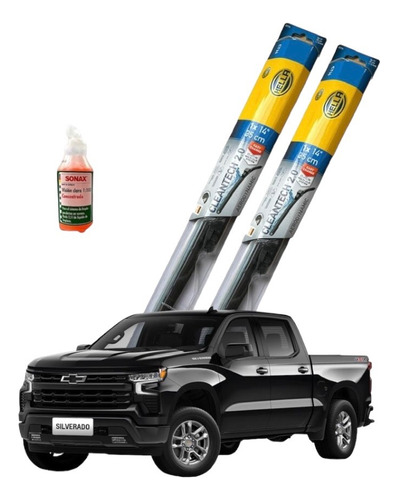 Kit Plumillas Limpiaparabrisas 22 Y 22 Chevrolet Silverado