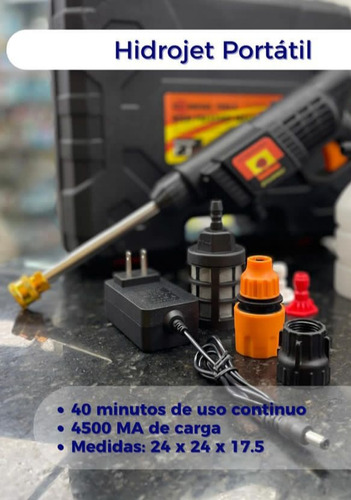 Hidrojet 22bar Diesel Tools Recargable 