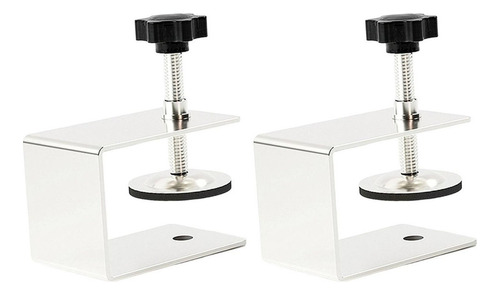 2 Drawer Front Clamps, Adjustable Bracket,