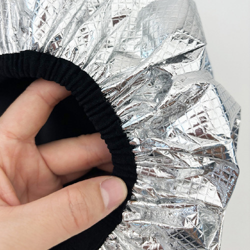 Gorro De Ducha Impermeable De Aluminio Para El Cabello, 1 Un
