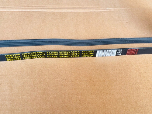 Banda Elastica De Compresor Clima Chevrolet Tahoe 2016