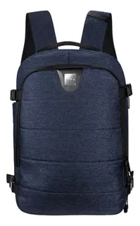 Mochila T-go Ejecutiva Urbana Maletín Hombre Mujer Notebook Color Azul