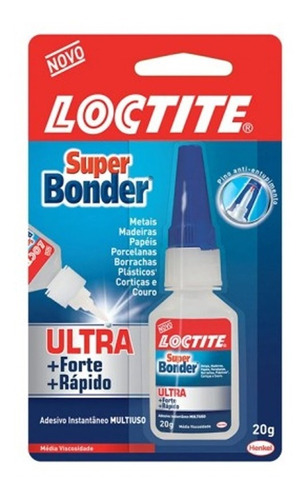 Cola Super Bonder Ultra 20g | Loctite Henkel