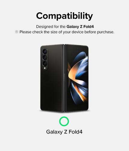 Imagen 2 de 10 de Film Ringke Screen Para Galaxy Z Fold 4 Pantalla Full Comple