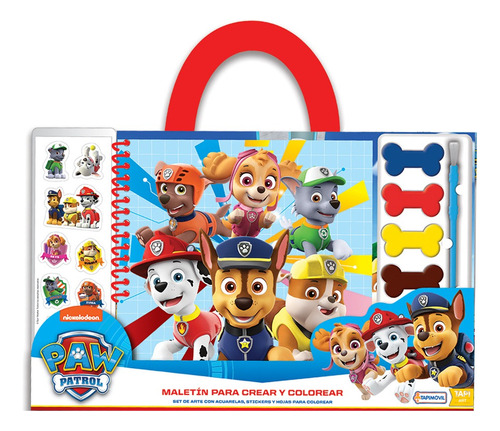 Maletin Para Crear Y Colorear Paw Patrol Jeg Spc09980