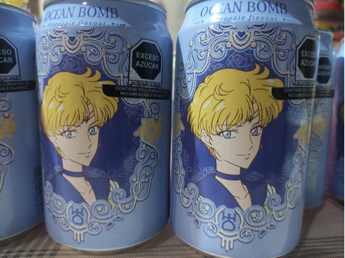 Refrescos De Sailor Moon Diseño De Haruka Sabor Piña 2 Ud