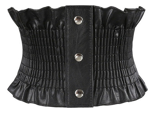 Women's Elastic Waist Corset Wide Elastic Belts .