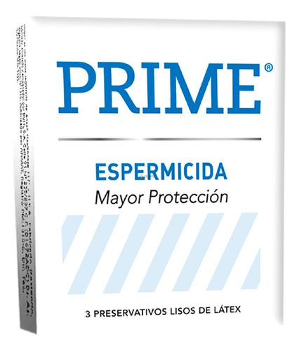 Preservativo Prime Espermicida 1 Cajita X 3