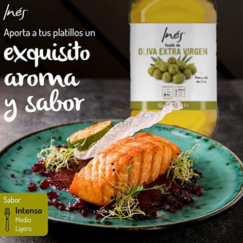 Aceite De Oliva Extra Virgen Ines 2 Piezas De 5 Litros