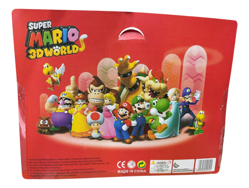 Muñecos Set Mario 3d World X4