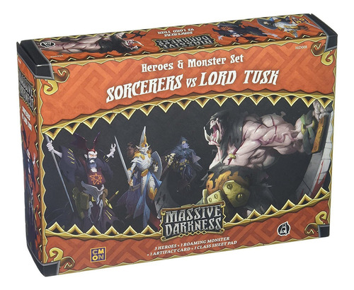 Cmon Massive Oscuridad: Heroes  Mosters Set: Hechiceros Vs.