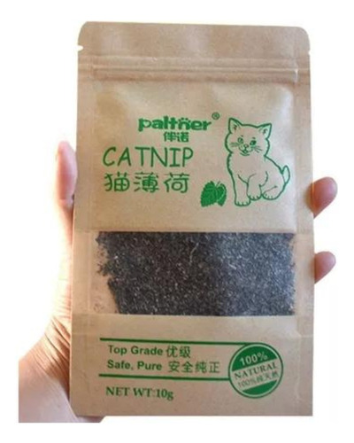 Atrayente En Hierba Gatos Catnip  Hierba Gatera 10gr