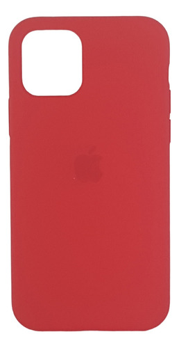 Estuche Protector Silicone Case Para iPhone 11 Pro Rojo