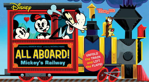 Libro Disney All Aboard! Mickey's Railway (an Abrams Exte...