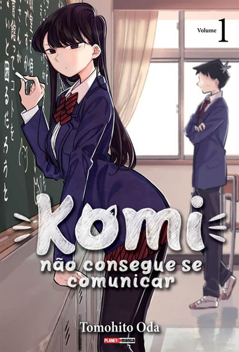 Komi Não Consegue se Comunicar Vol. 1, de Oda, Tomohito. Editora Panini Brasil LTDA, capa mole em português, 2022