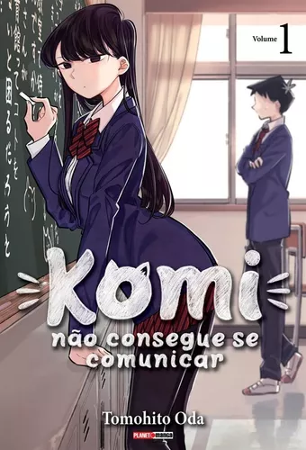 Komi Não Consegue se Comunicar Vol. 1, de Oda, Tomohito. Editora Panini  Brasil LTDA, capa mole em português, 2022