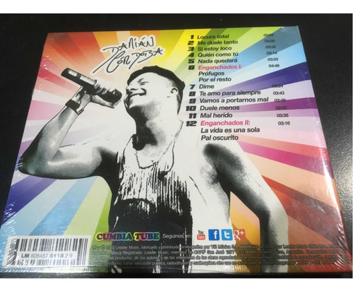 Damián Cordoba Locura Total Cd Nuevo Digipack Cerrado