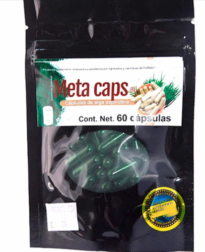 Alga Espirulina Meta Caps Original Innovaciones Pts.