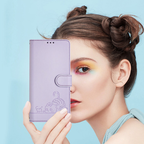Bonita Funda De Piel De Gato Para La Serie Infinix Hot 30, 6 Colores, Cartera, Cierre Magnético, Bonita Para Mujer, A Prueba De Golpes