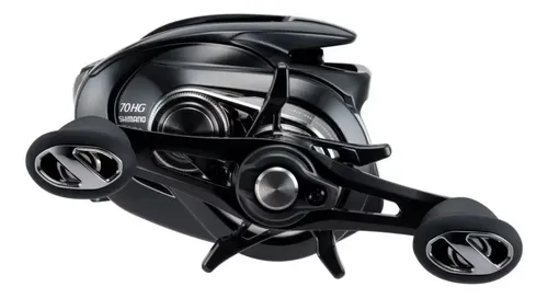 Carretilha Shimano Metanium Dc 71hg - Manivela Esquerda Cor Preto