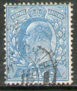 Reino Unido Sello Dentado 15x14 X 2½ P. Rey Eduardo 7°  1911