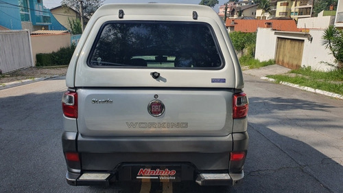 Imagem 7 de 15 de Fiat Strada 2017 1.4 Hard Working Flex 2p