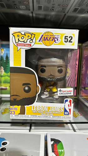 Funko Pop 52 Nba Lebrón James Lakers Foot Locker Exclusive