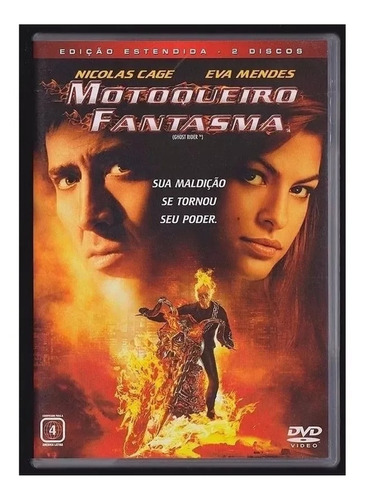 Motoqueiro Fantasma Dvd Original Do Filme - 2 Discos - Novo 